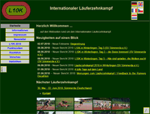 Tablet Screenshot of laeuferzehnkampf.de